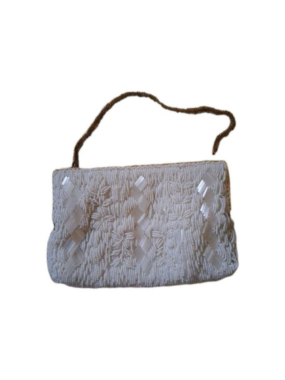 Vintage Du-Val Hong Kong Beaded  Clutch Bag